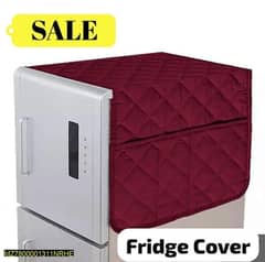 1 Pc Cotton Plain Quilt Fridge Cover