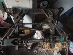 Mazda B2200 loader Dala frame cabon cut