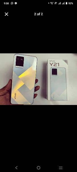 vivo y 21 new candishn exchange possible  good phone 1