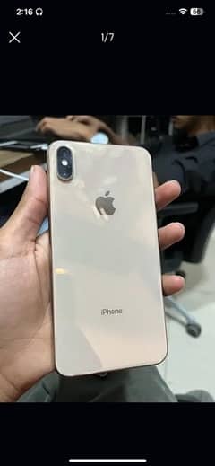 iphone xsmax gold 256 gb