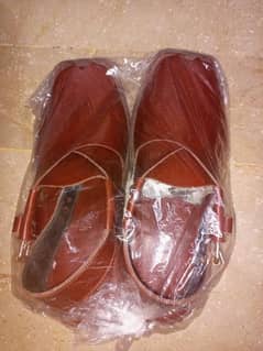 Handmade new peshawari original leather chappal size 14 number