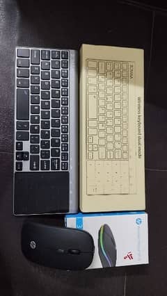 Wireless keyboard and mouse