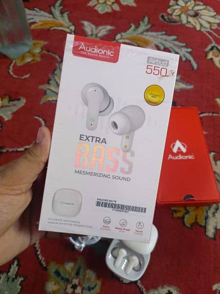 Audionic Airbud 550 Sliding Case EarBuds 9