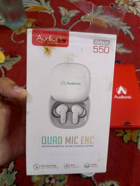 Audionic Airbud 550 Sliding Case EarBuds 11