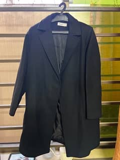 Slightly used black winter coat for sale