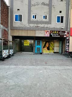 Shop for rent on main road pak Arab society