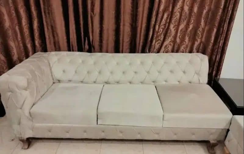 Sofa set { price negotiateable slightly} brand new 1