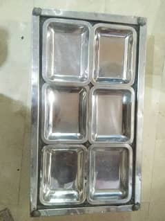 salad dish 2 in 1 dish 6box