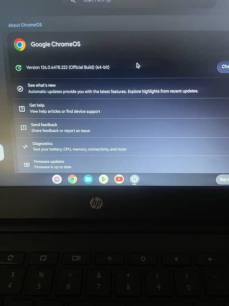 HP chrome book 4