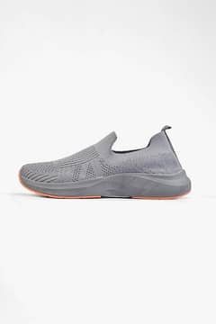 Black Camel Skecher Slip On jogger Shoes Arhnem Grey