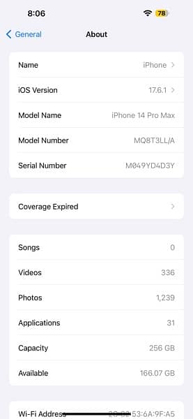 iphone 14 pro max Only box and phone txt whats app same number 4