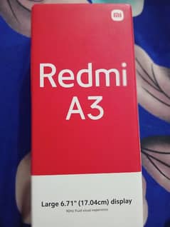 Redmi a3. contact on 03008800935.