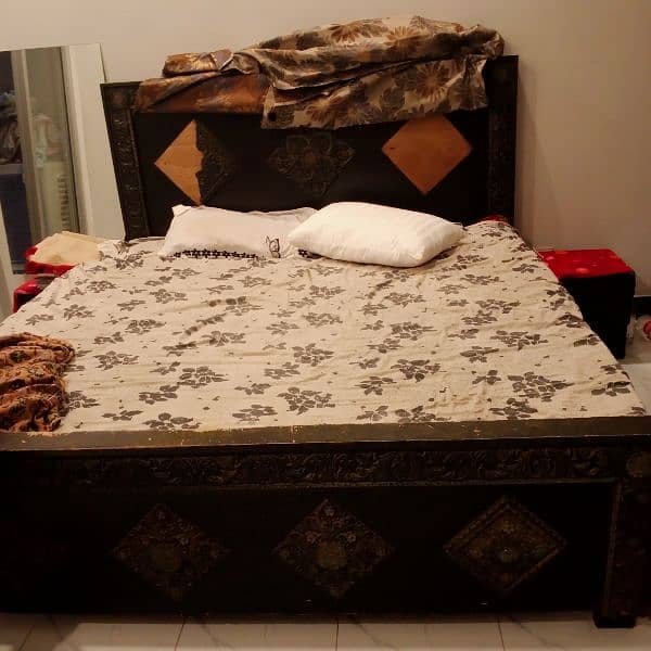 wood bed for sale 2