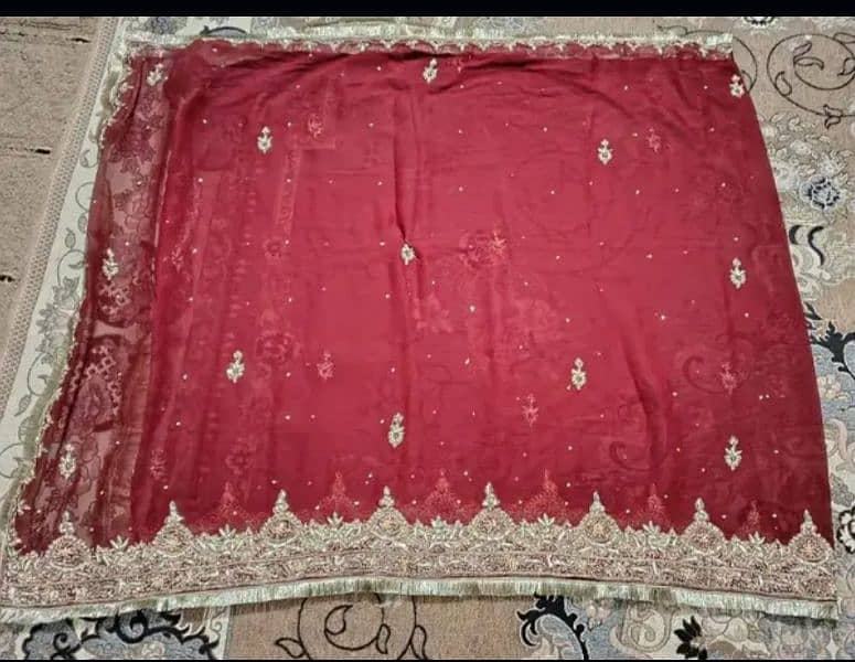 BRIDAL LEHENGA MAROON IN TAIL 2