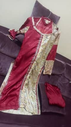 long kurti with trouser