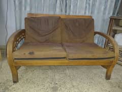 wooding 2 seater sofa in reasonable price 0