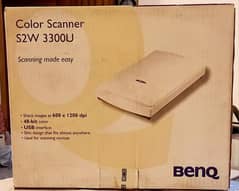 BENQ flatbed scanner S2W 3300U 600 to 1200 dpi