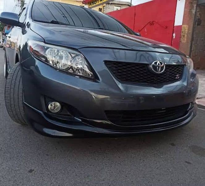 Corolla front lip 1