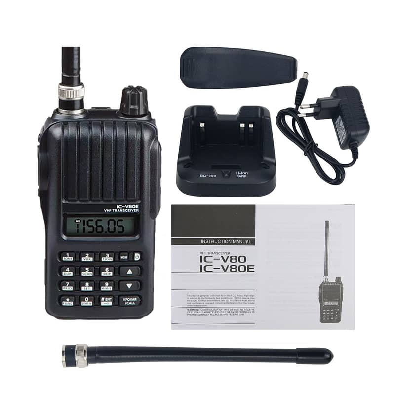 Icom V80 V-H-F Transceiver High-Quality Radio Communication - 1 Piece 4