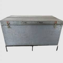 Iron Trunk (Peti) with Stand