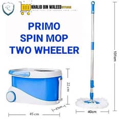 Primo Spin Mop Two Wheeler