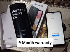 samsung a14 with complete accessories in excellent condition