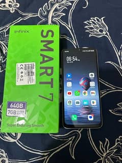 infinix smart 7 (4+3 gb ram / 64 rom)