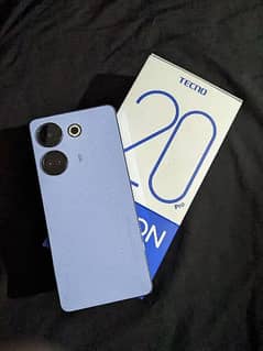 Tecno Camon 20 pro 256gb 16gb full box 10/9 condition