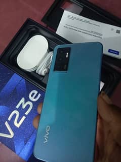 Vivo v23e 8 GB Ram 256 GB momery full Box 03104007194