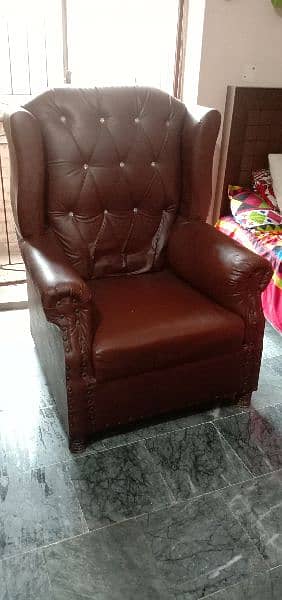 King sofa chair kalamkar design 1