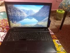 Toshiba laptop full screen size big