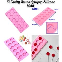 Lollipop Silicone Mold ( Round ) For Sale