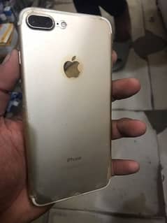 Iphone 7plus white silver black condition 10/9.5