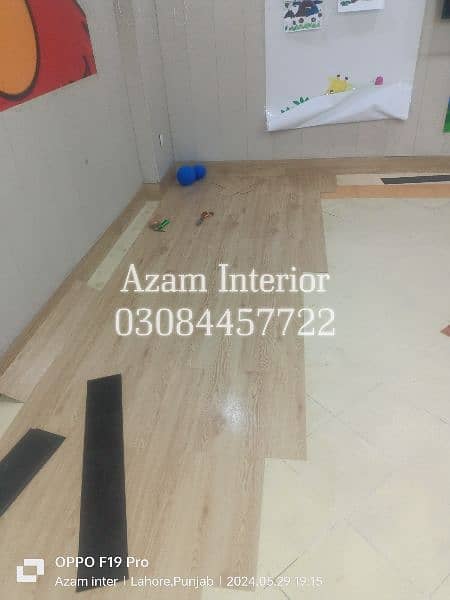 vinyl floor wooden floor 3strip glossy floor 0