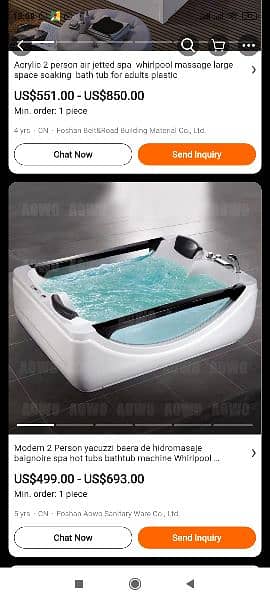 jacuuzi bathtubs Corian and pvc vanities for sale 18