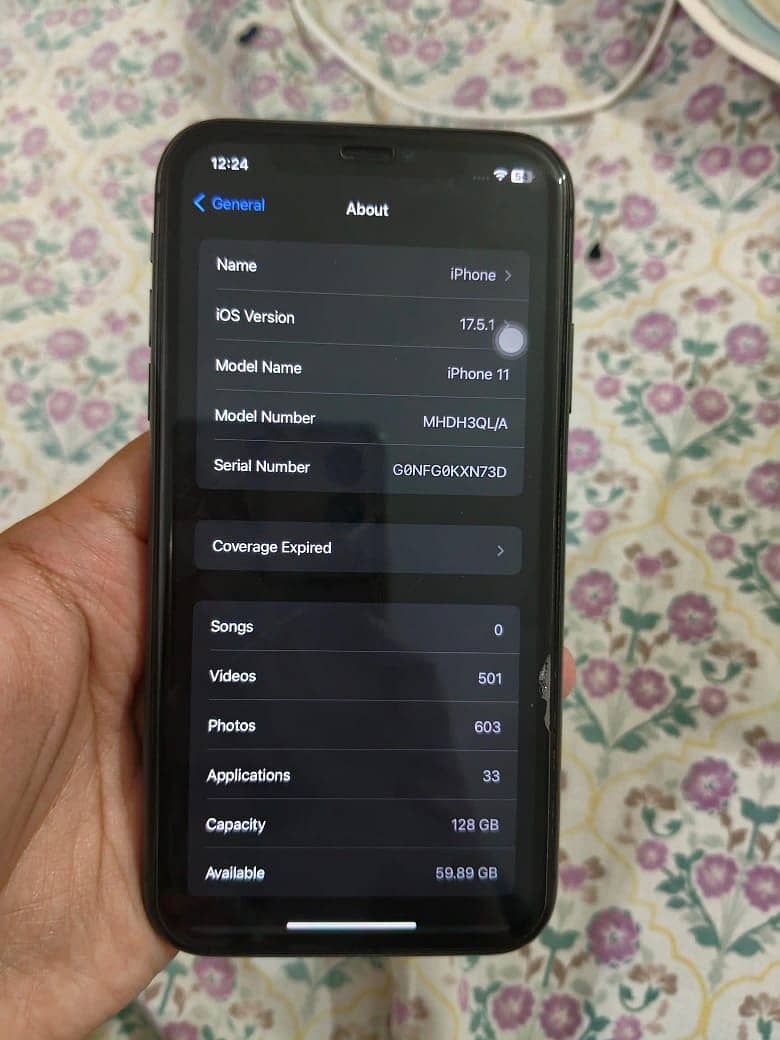 Iphone 11 128 gb Non pta Factory Unlocked 1