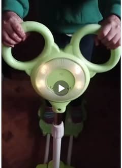 kids imported scooty new butterfly style with music lights and breaks