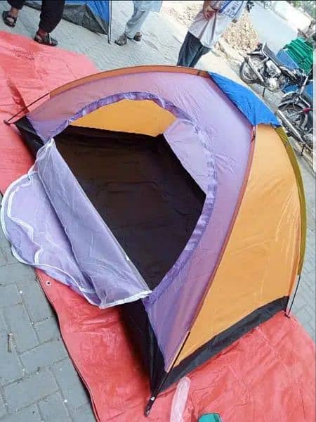 Camping tent auto nd mamual quantity stock avail 9