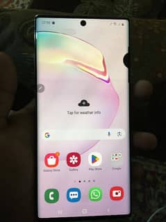 Samsung Note 10 Plus 16/256GB PTA urgent sale