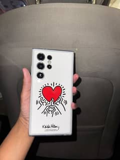 S24 ultra flip suit case [Heart]