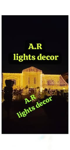 wedding lights decor, mehndi decor, truss, Dj, fairy lights, decor