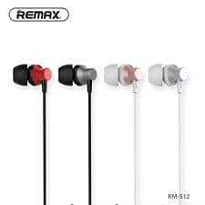 Remax Metal Stereo Music Handfree Rm 512