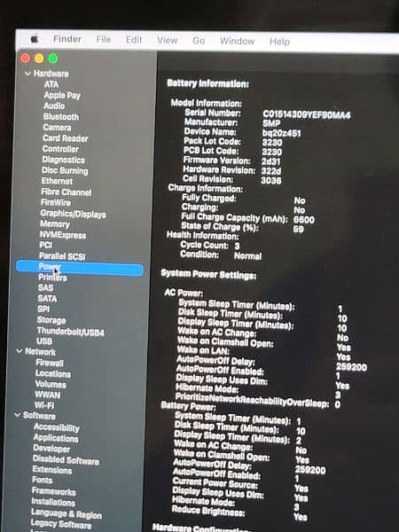 Macbook Pro 2015 16GB 5