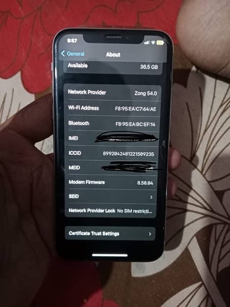 iPhone x 64 gb Pta approved Good  condition IPhone X 64 gb pta 4