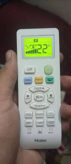 Haier invertor Ac remote