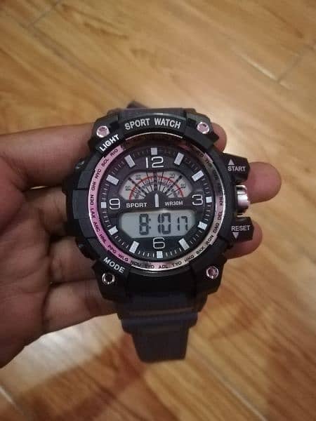 waterproof single time sport watch 6