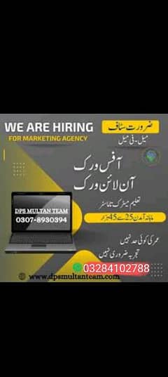 I need some hard work and honest people for online work