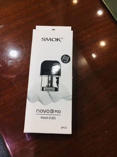 SMOK nova 3 pod mesh 0.8 ohm's