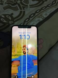 i phone Xs back break panel ka mid mei line hai factory unlock non pta