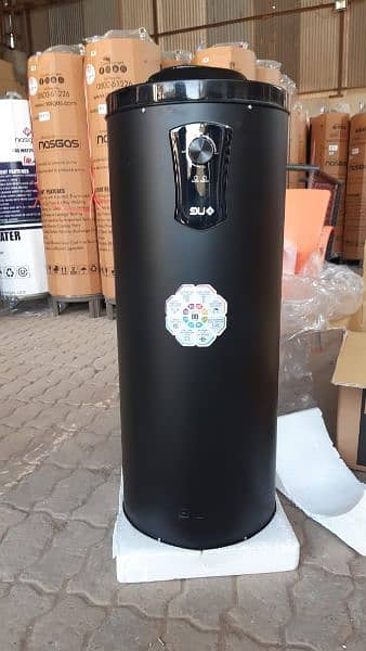 Instant electric and gas water heater hybrid type 10